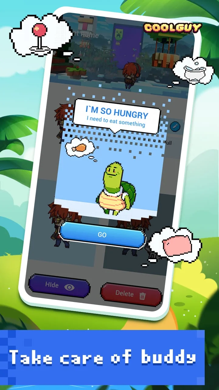 Pixel Shimeji - Desktop Pet Screenshot 1