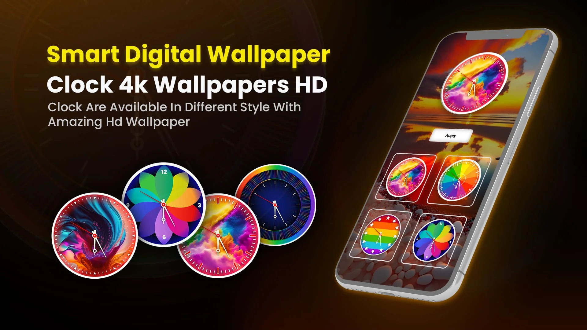 Smart Watch : Clock Wallpapers Screenshot 3