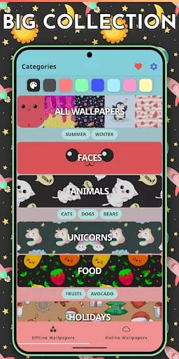 Cute Wallpapers - Kawaii Screenshot 1