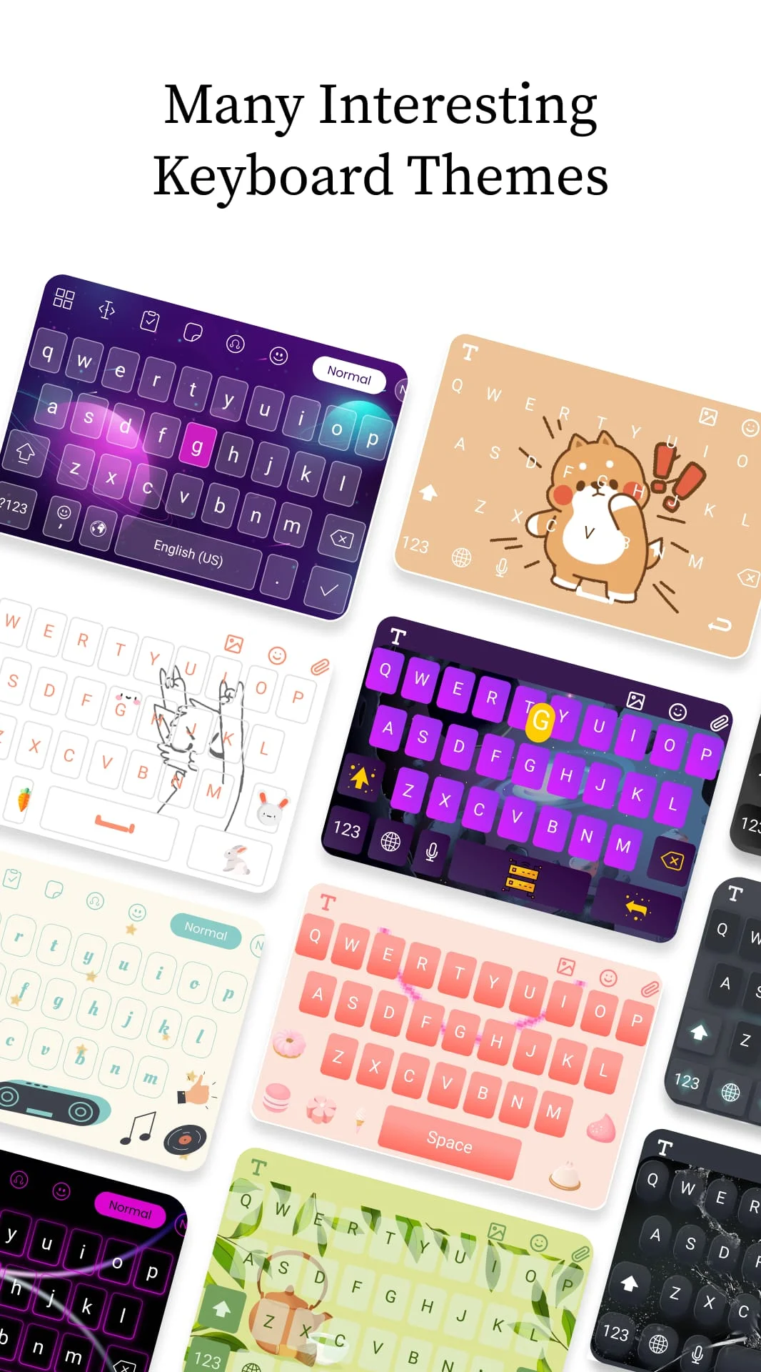 Font Keyboard: Text Fonts+ Screenshot 3