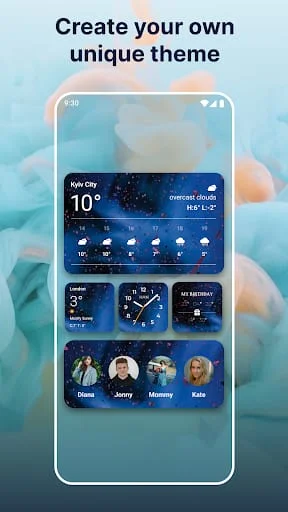 Widgets OS 17 - Color Widgets Screenshot 4