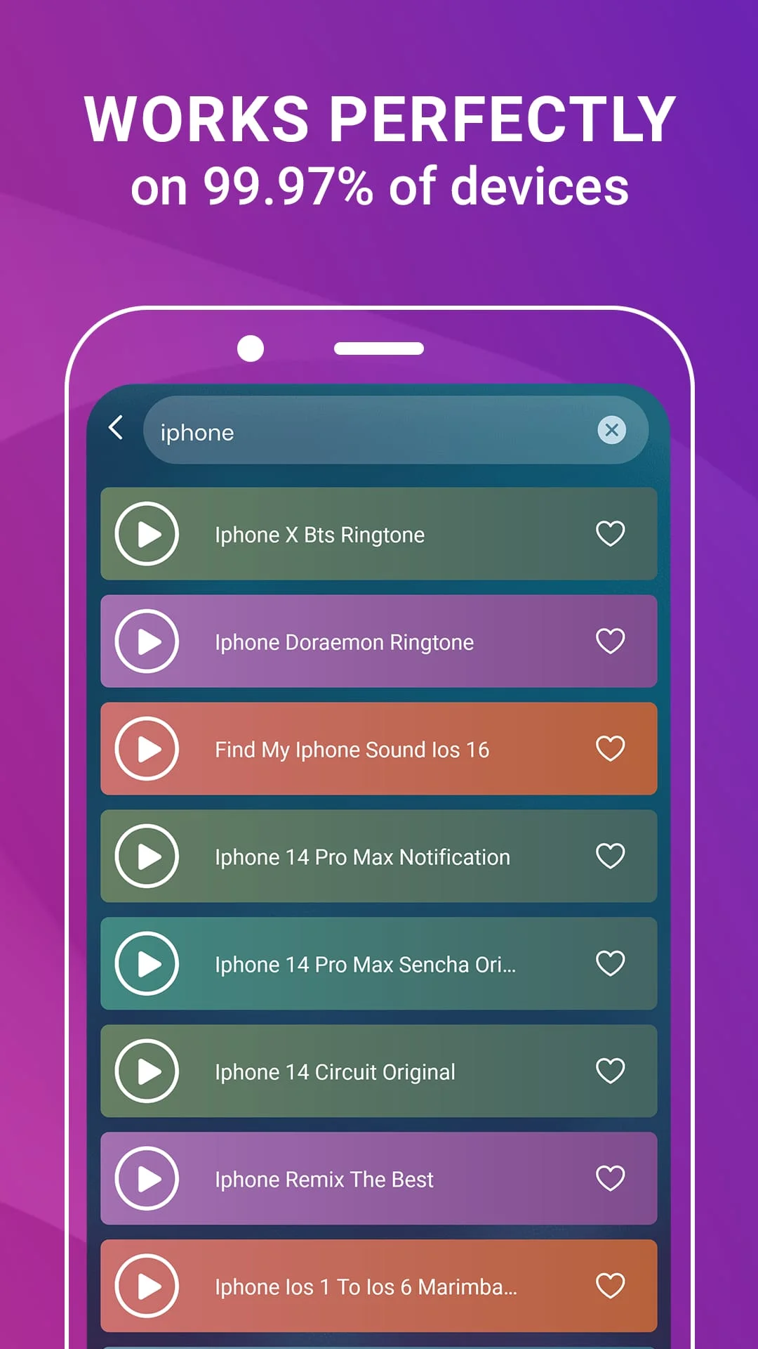 Music ringtones for android Screenshot 4