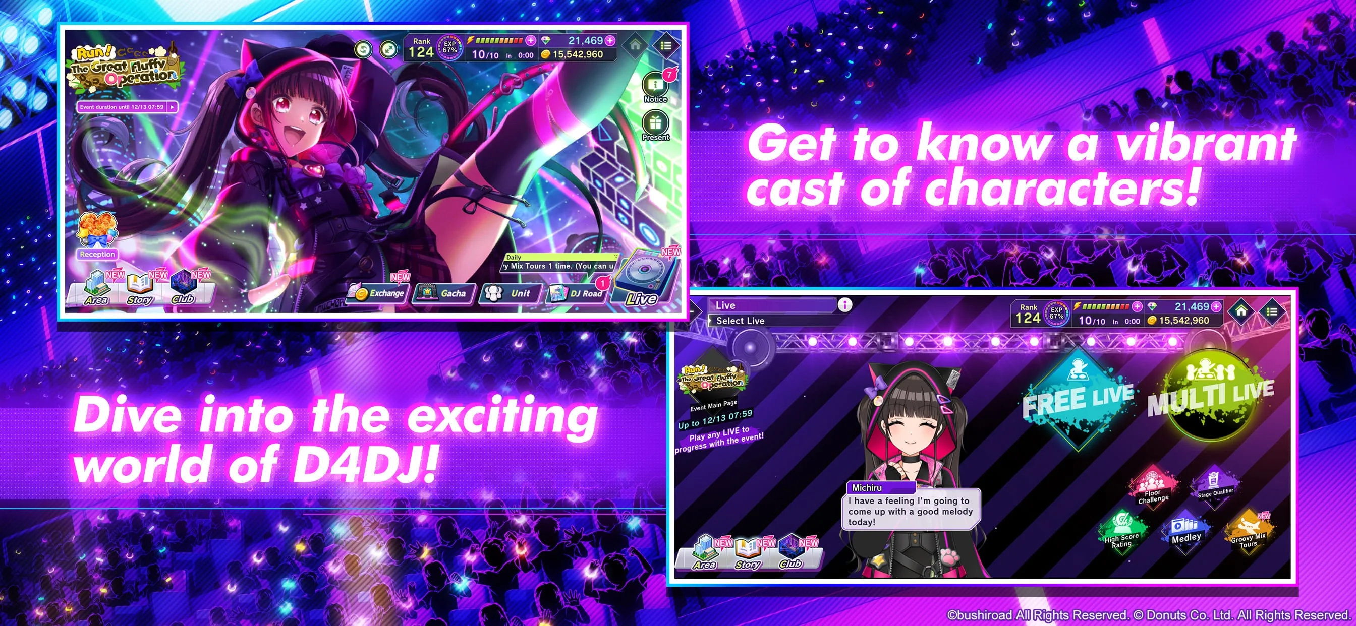 D4DJ Groovy Mix Screenshot 1