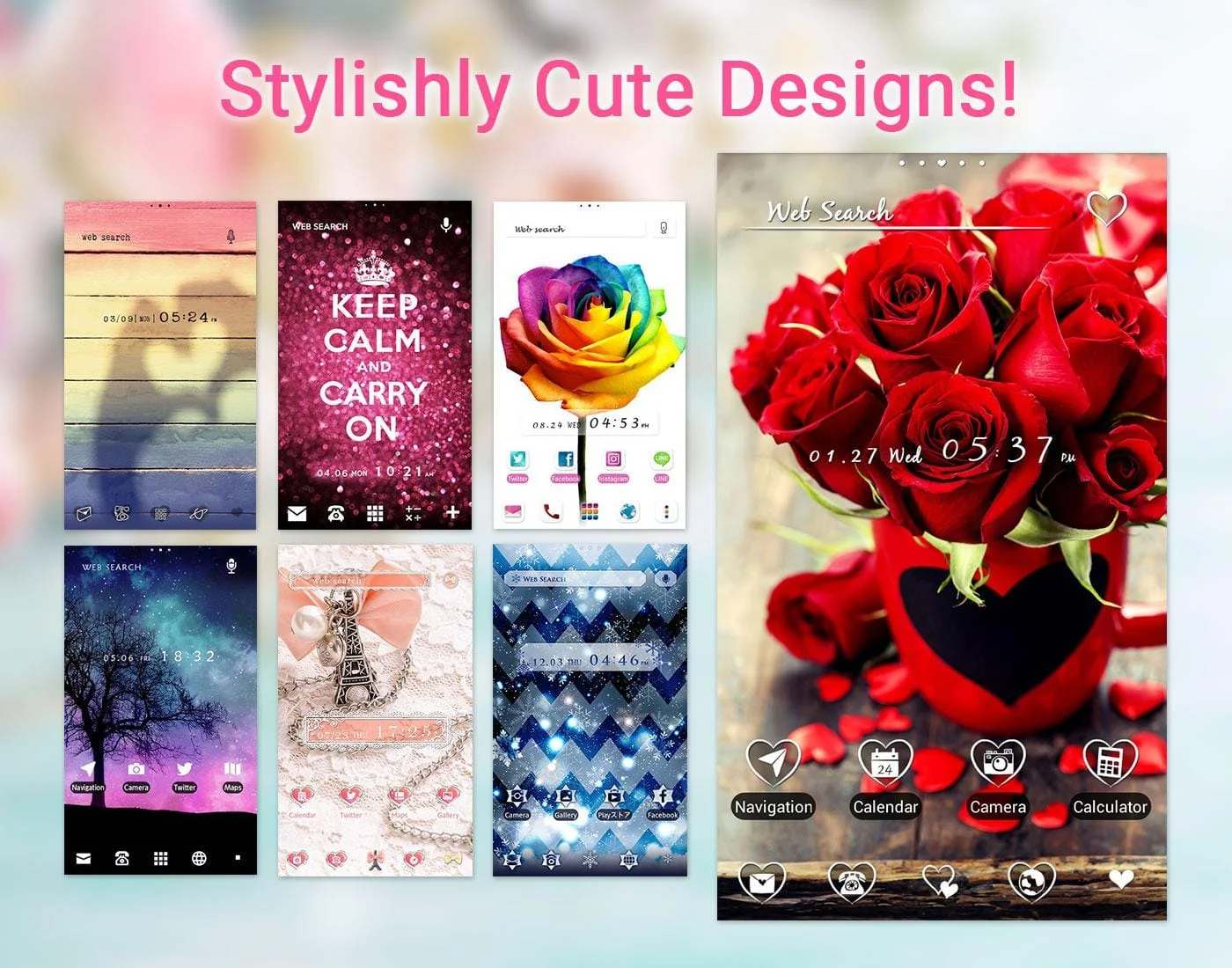 Wallpaper Theme +HOME Launcher Screenshot 2