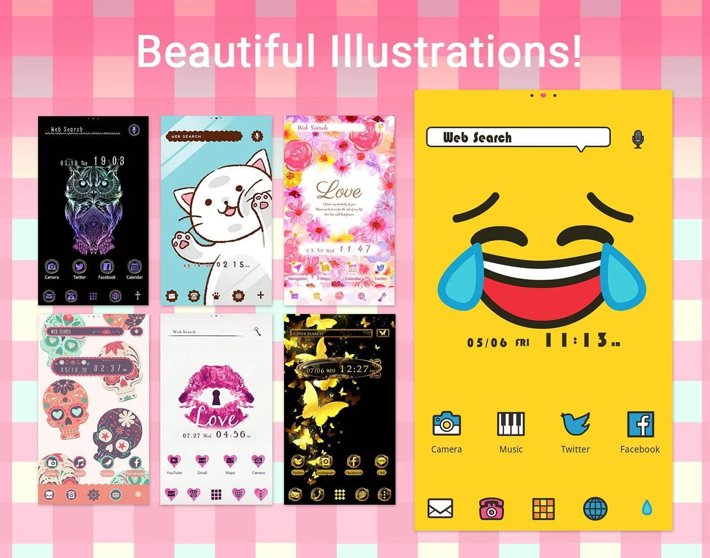 Wallpaper Theme +HOME Launcher Screenshot 3
