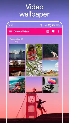 Video Live Wallpaper Maker Screenshot 1