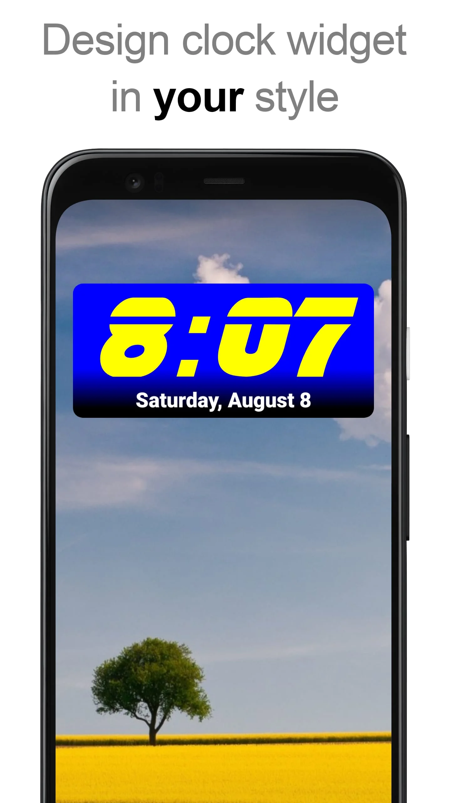 DIGI Clock Widget Screenshot 2
