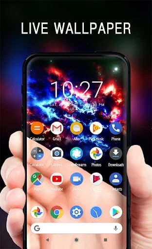 Live wallpaper - Transparent Screenshot 4