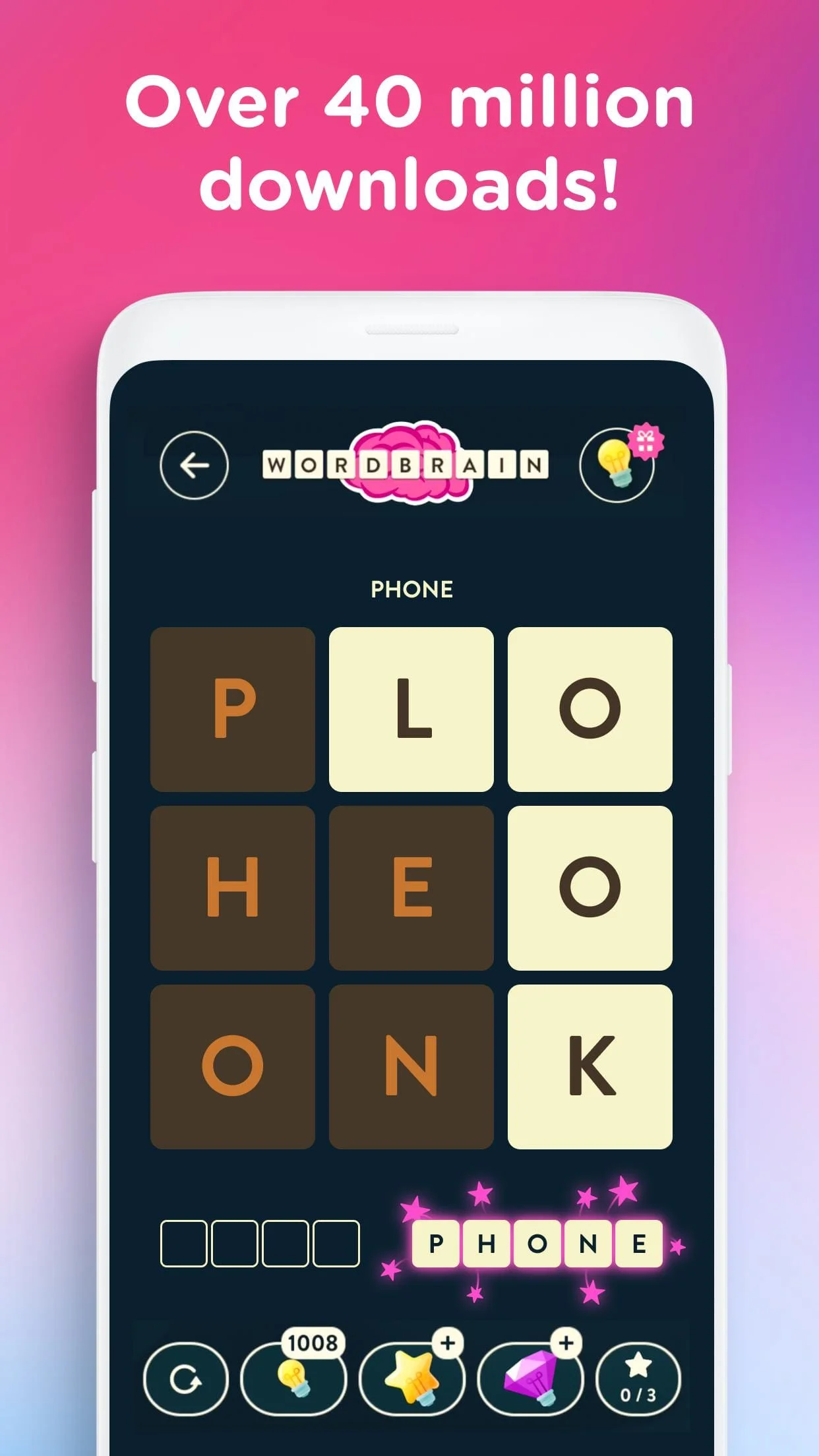 WordBrain - Word puzzle game Screenshot 1