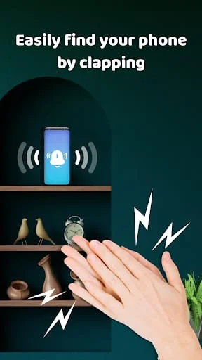 Find My Phone By Clap, Whistle Screenshot 2