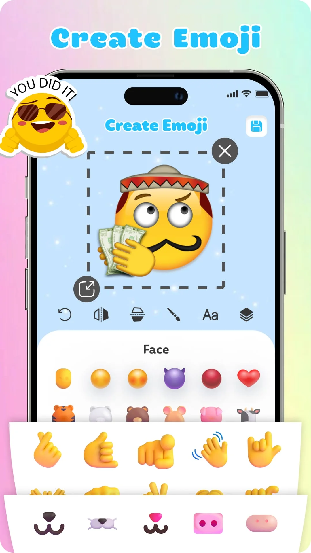 Emoji Maker: DIY Emoji Merge Screenshot 3