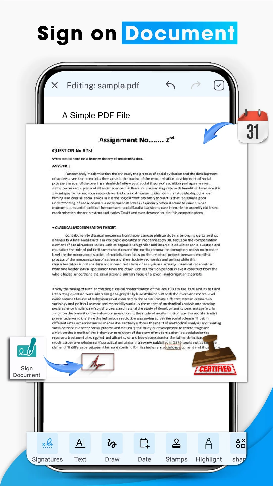 Electronic Signature Maker Screenshot 4