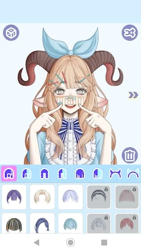 Anime Avatar maker Screenshot 1