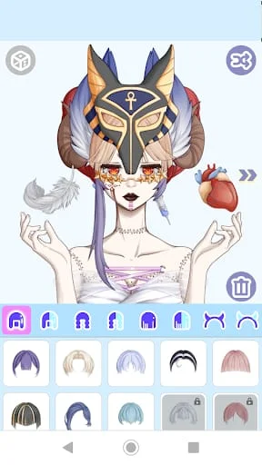 Anime Avatar maker Screenshot 4