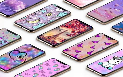 Cute Girly Wallpaper Screenshot 1