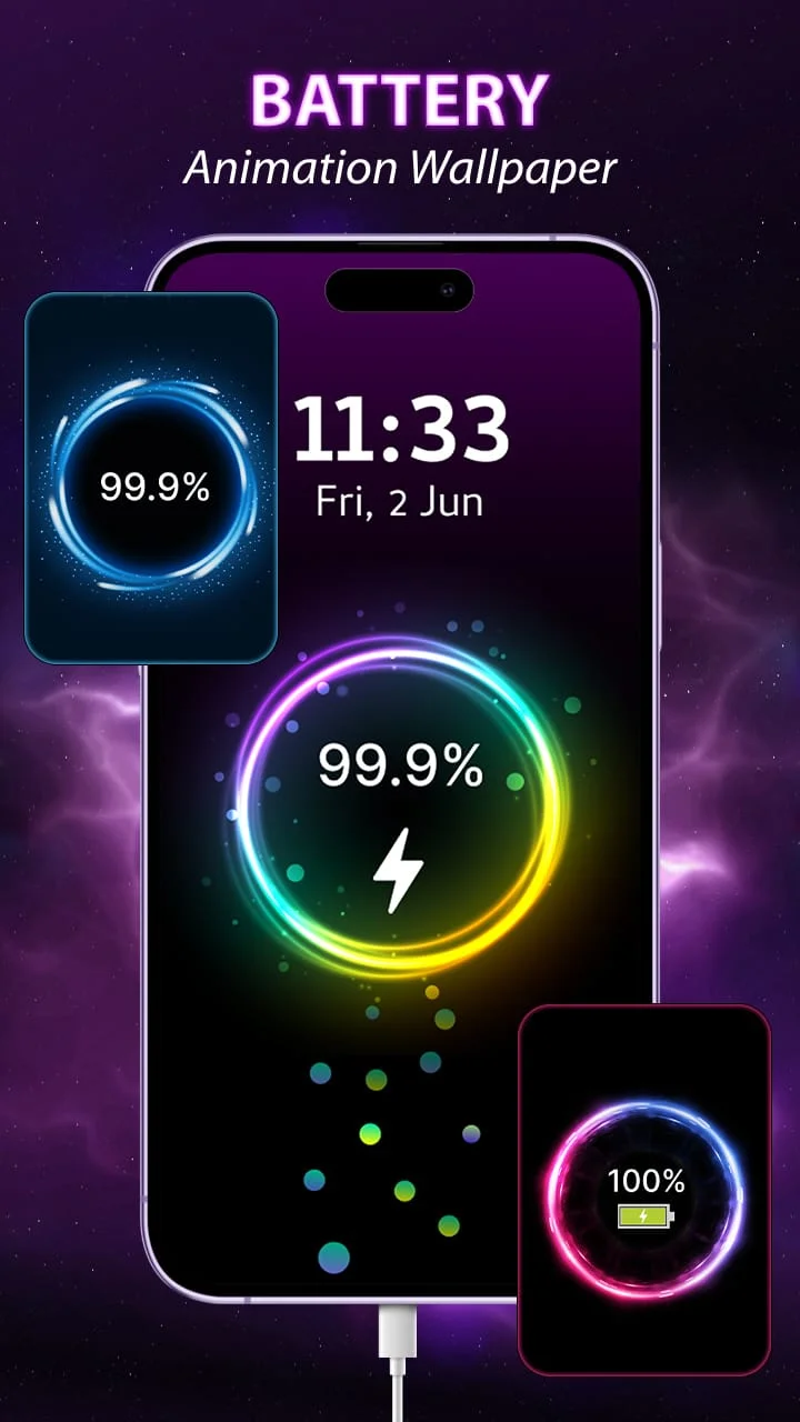 Battery Charger Animation Art Screenshot 2