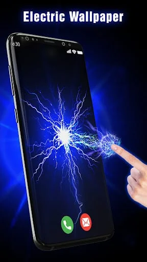 3D Electric Live Wallpaper Screenshot 3
