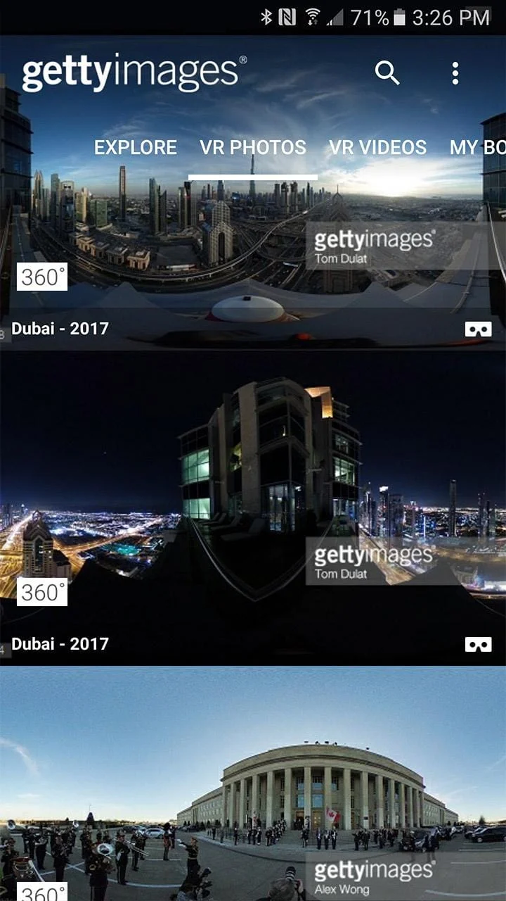 Getty Images Screenshot 3