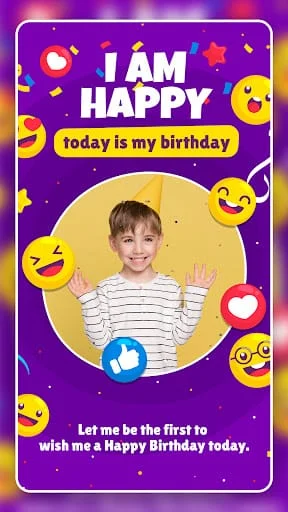 Birthday Photo Frame 2023 Screenshot 2
