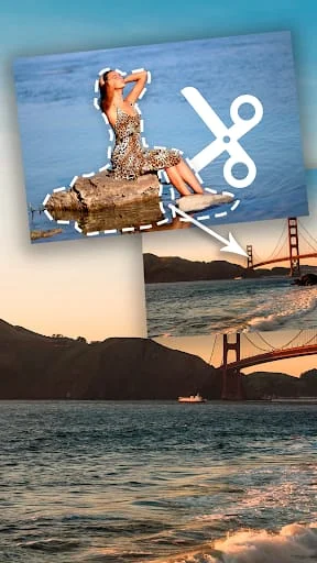 Cut Paste Photo Seamless Edit Screenshot 1