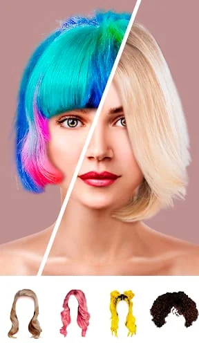 Hairstyles Screenshot 2