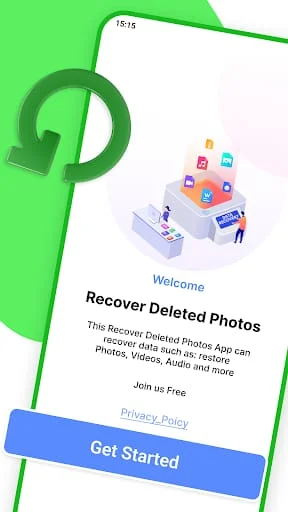 Recover Deleted Photos App Screenshot 1