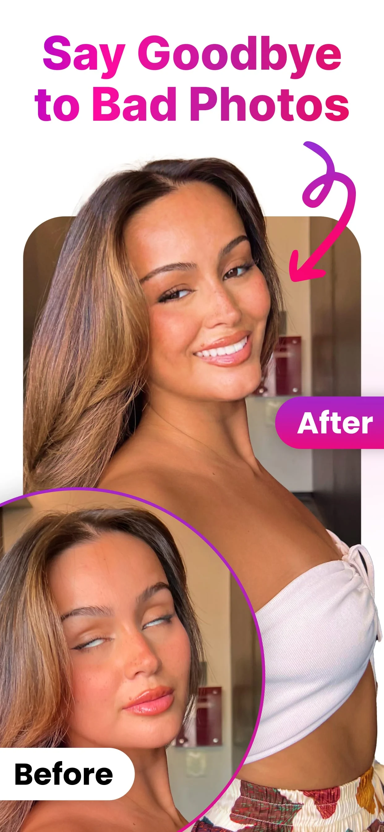 Retake AI: Face & Photo Editor Screenshot 1