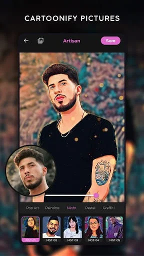 Artisan: Cartoon Photo Editor Screenshot 3