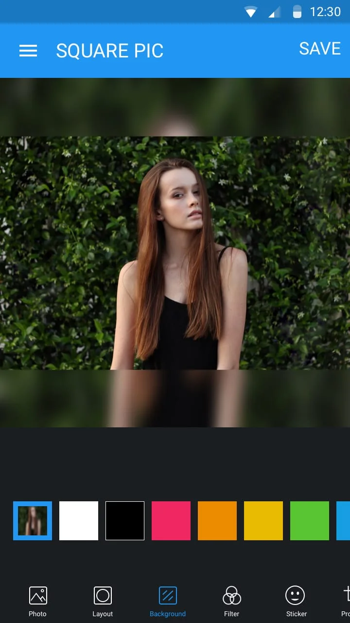 Square Pic: Photo Editor Screenshot 1