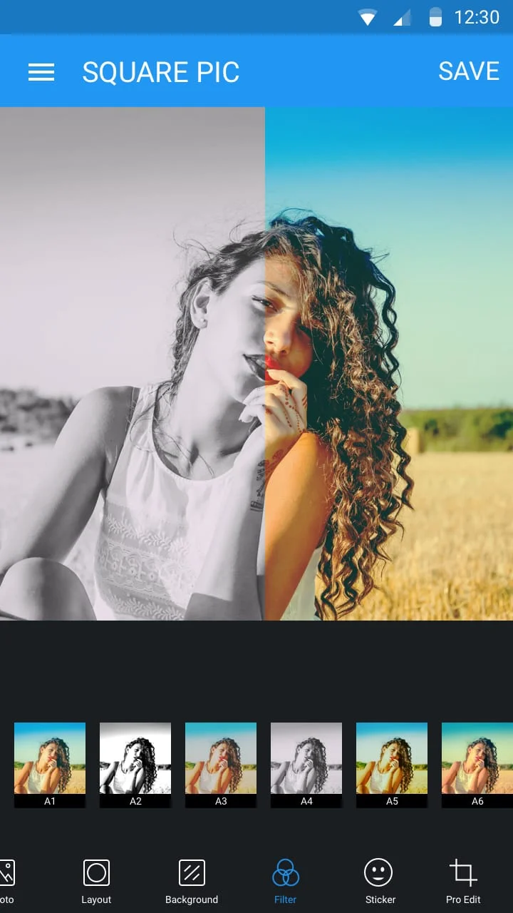 Square Pic: Photo Editor Screenshot 4