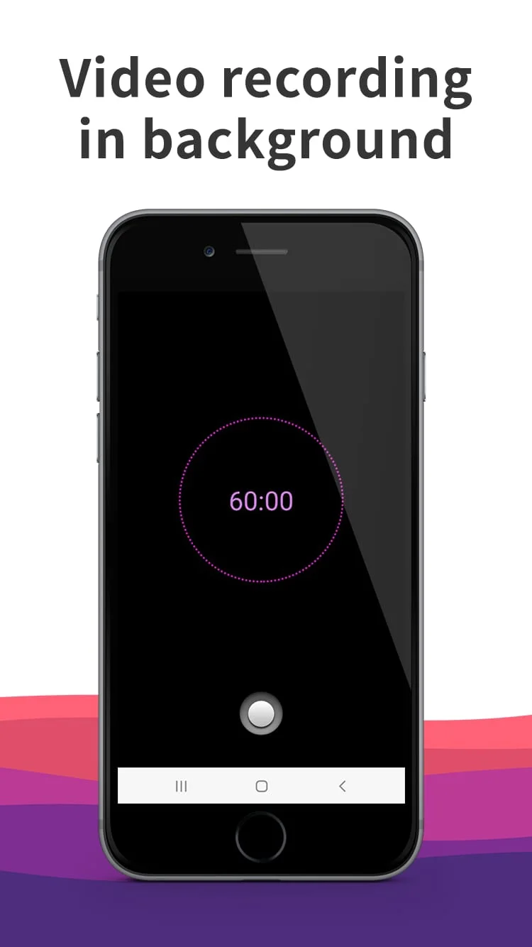 NinjaCam: Camera in Background Screenshot 2