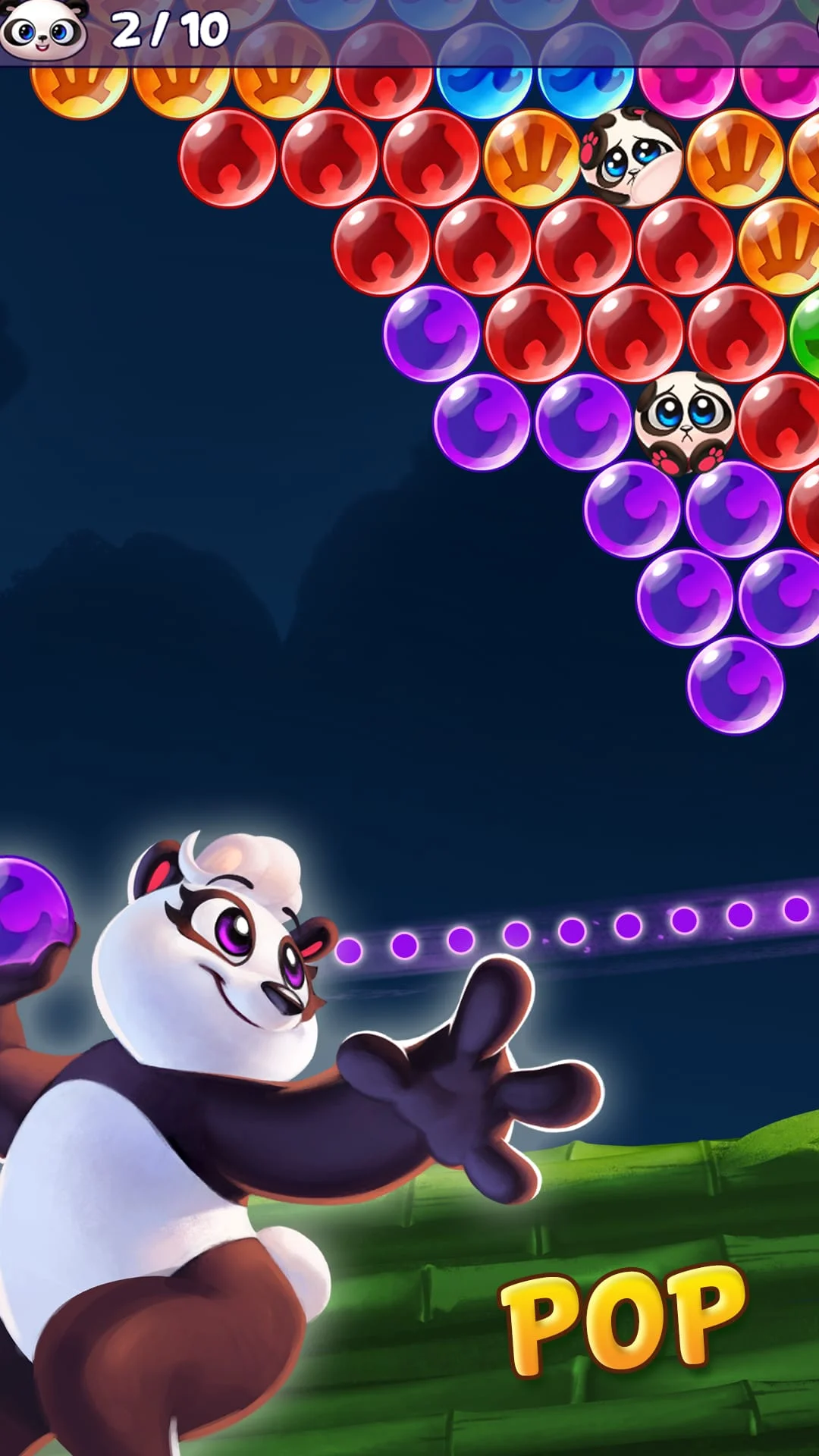 Bubble Shooter: Panda Pop! Screenshot 2