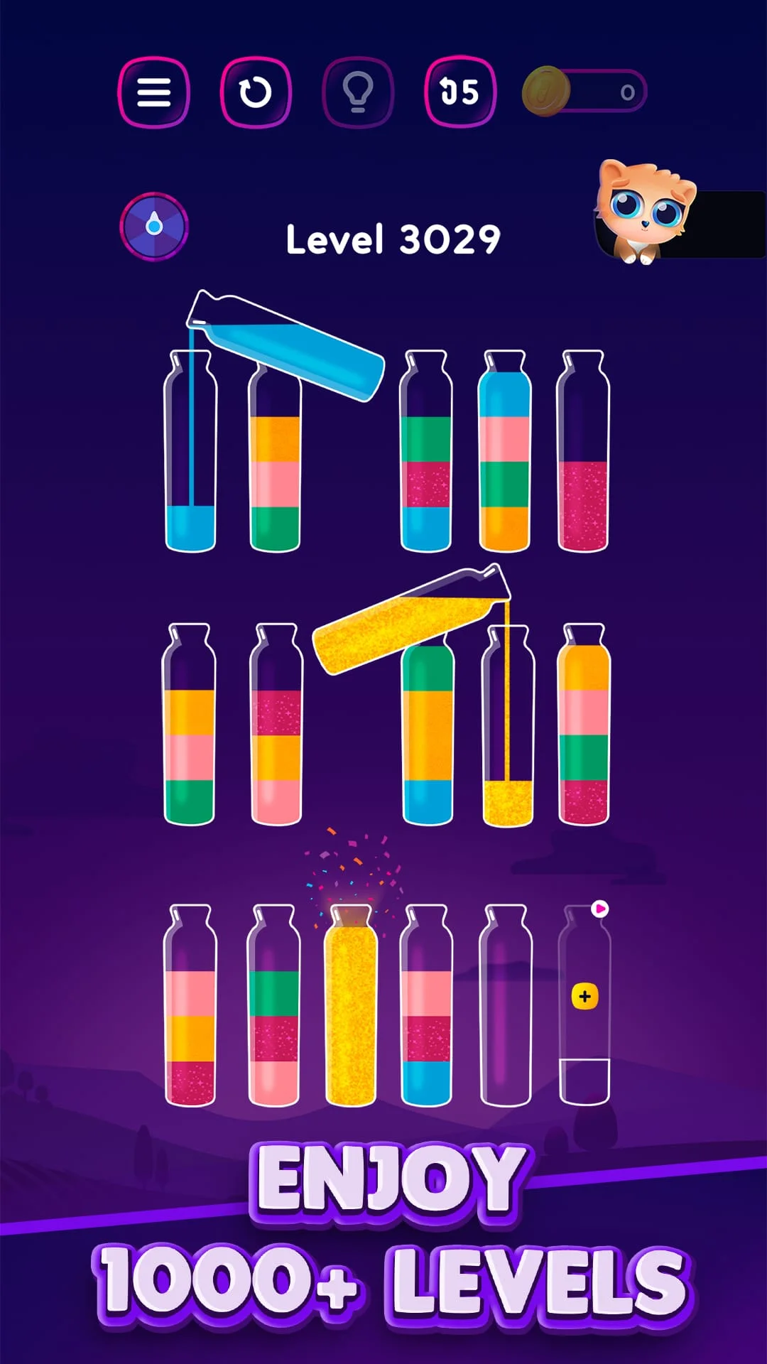 Get Color - Water Sort Puzzle Screenshot 3