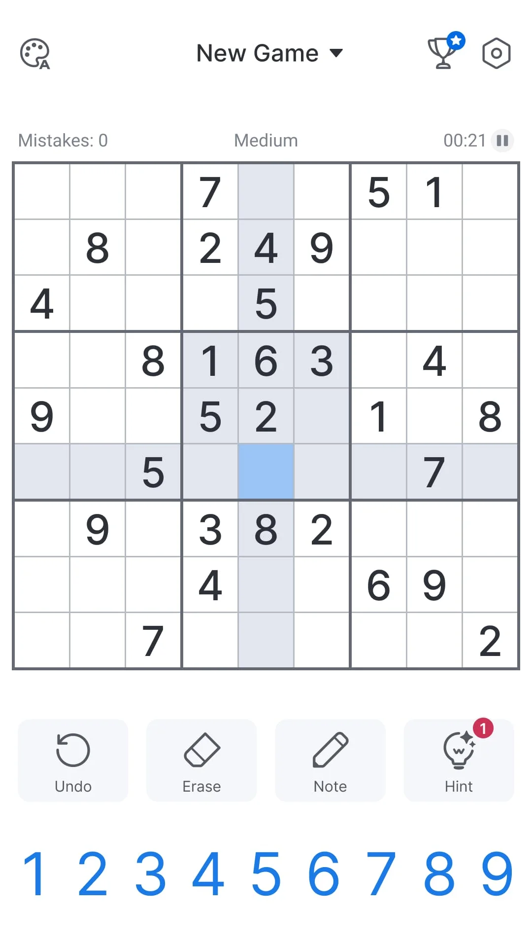 Sudoku - Classic Sudoku Puzzle Screenshot 4