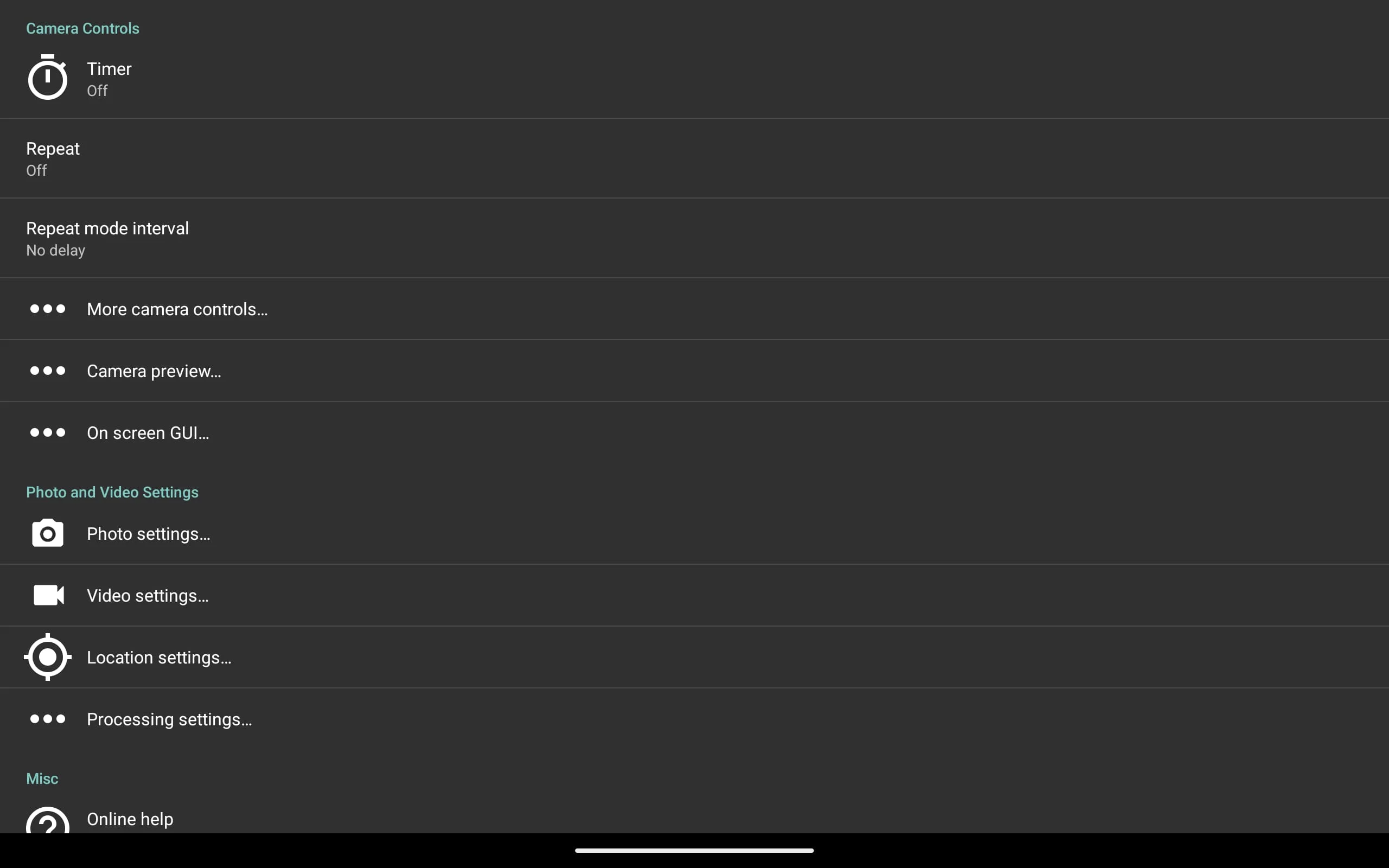 Open Camera Screenshot 4