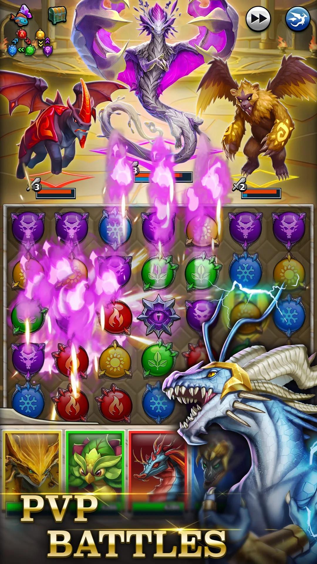 Empires & Puzzles: Dragon Dawn Screenshot 4