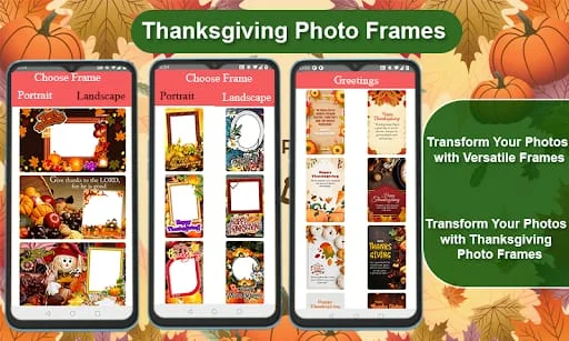 Thanksgiving Photo Frames Screenshot 1