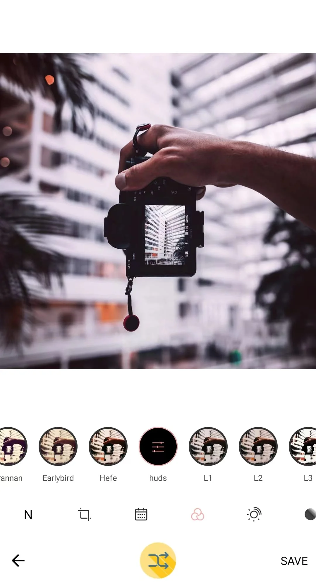 Vintage Camera-Retro, Editor Screenshot 1