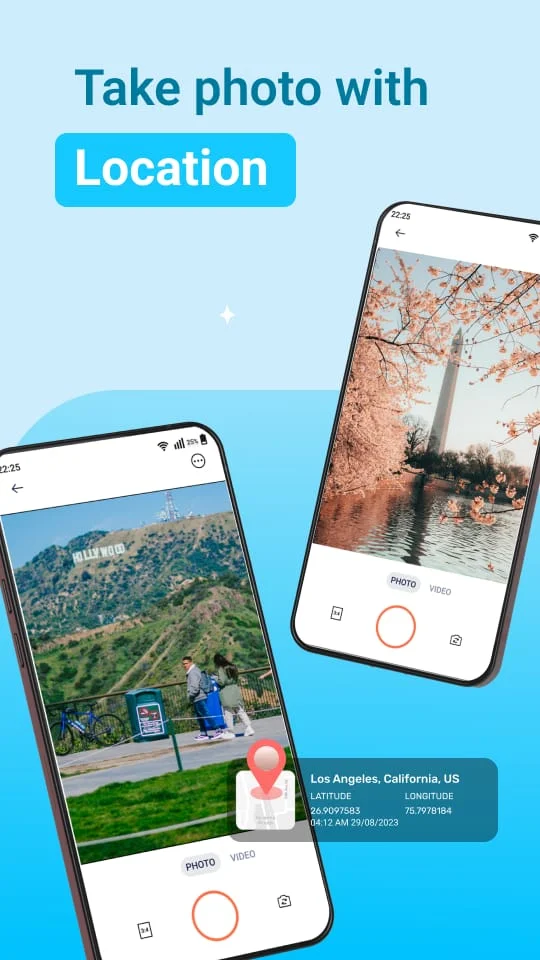 GPS Camera & Photo Timestamp Screenshot 1