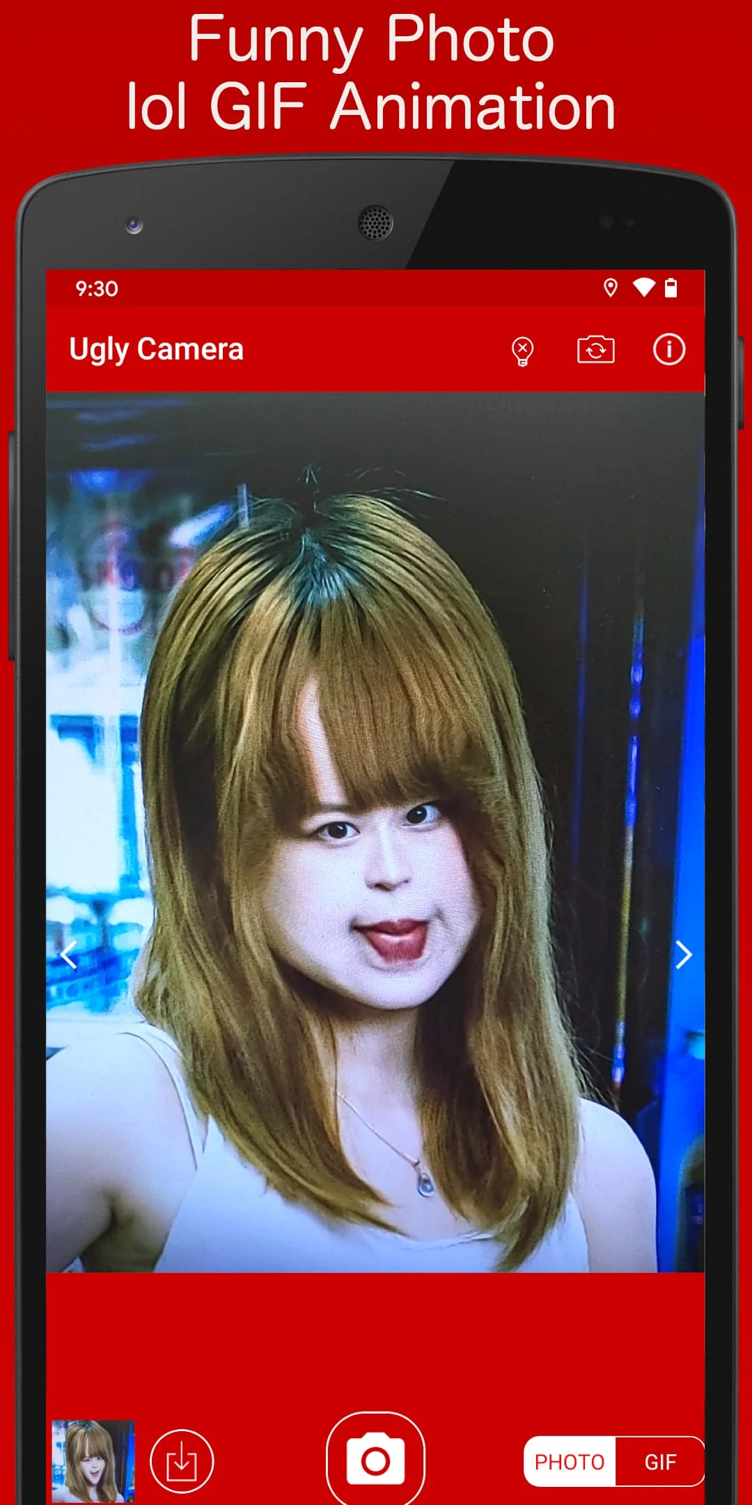 Ugly Camera - funny selfie Screenshot 2