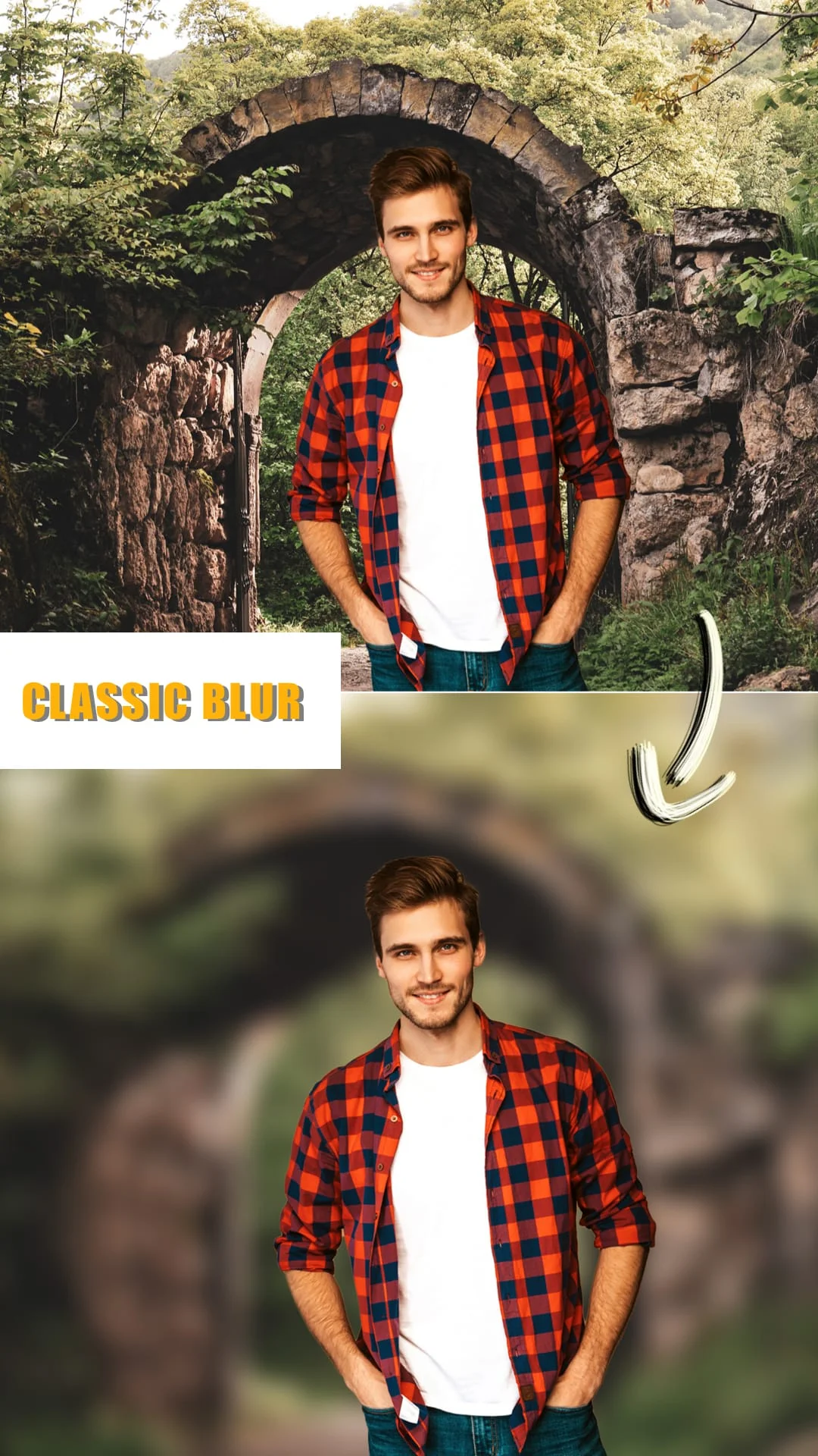 Auto blur: blur background Screenshot 1