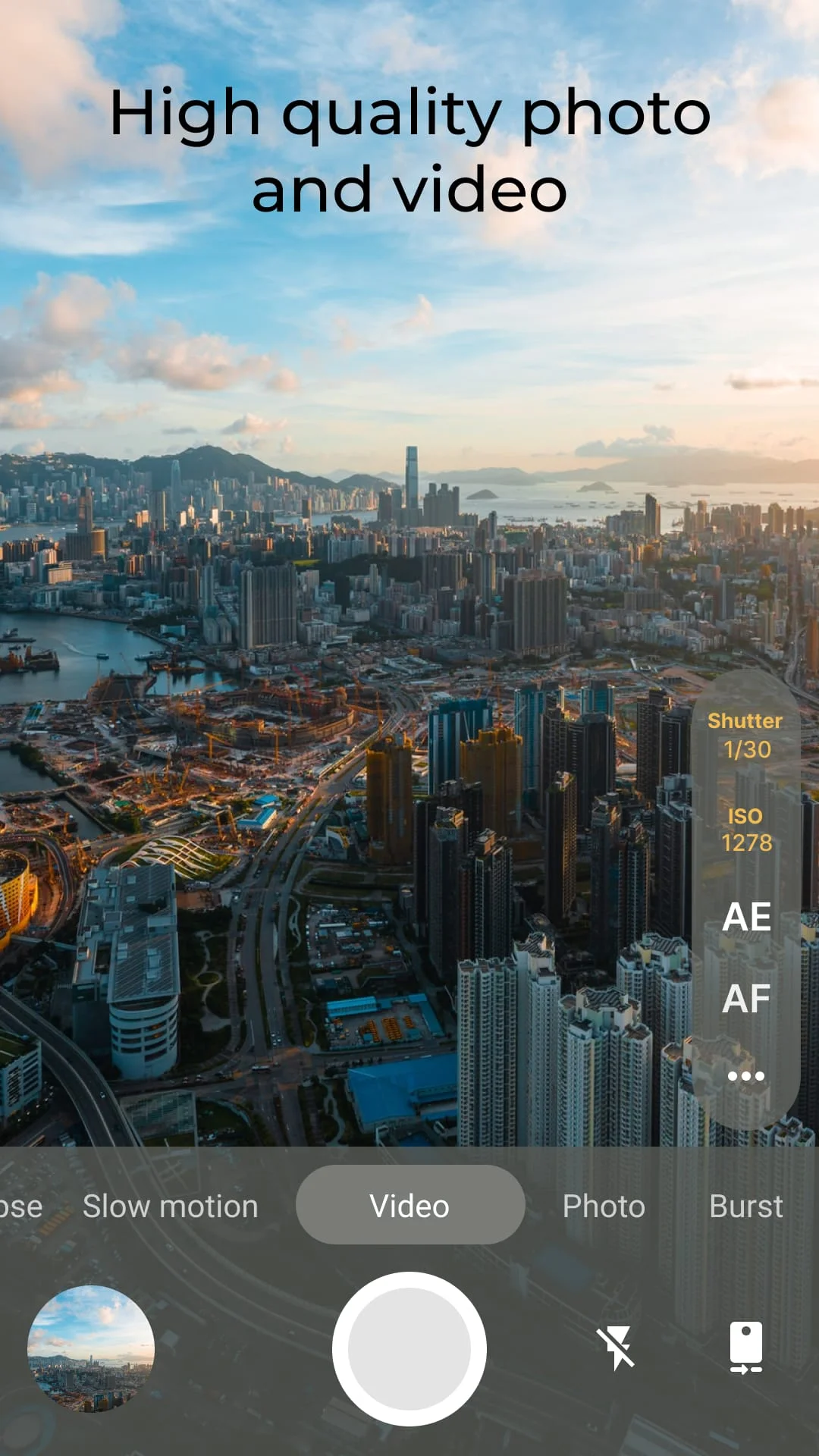 Footej Camera - PRO HD Camera Screenshot 4