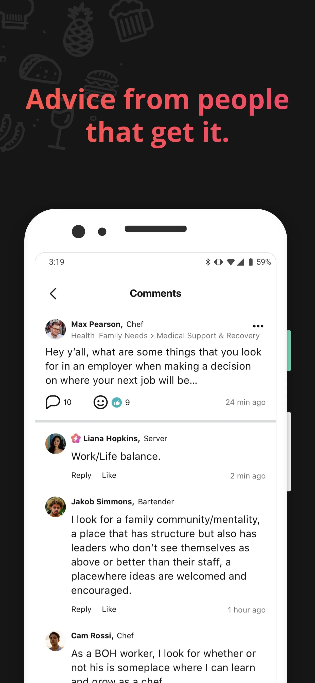 Seasoned Service Industry Jobs Screenshot 2