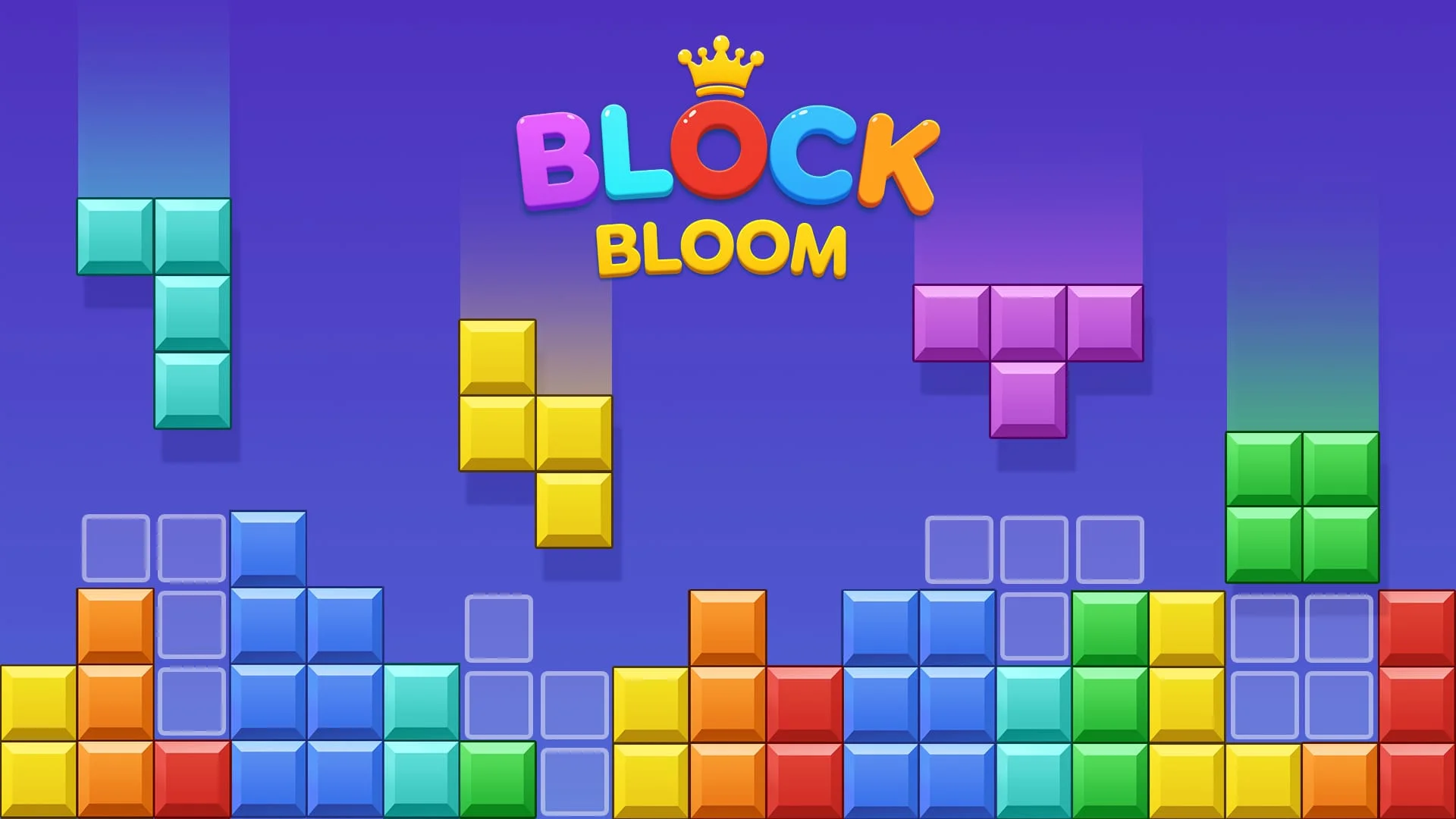 Block Puzzle：Bloom Journey Screenshot 1