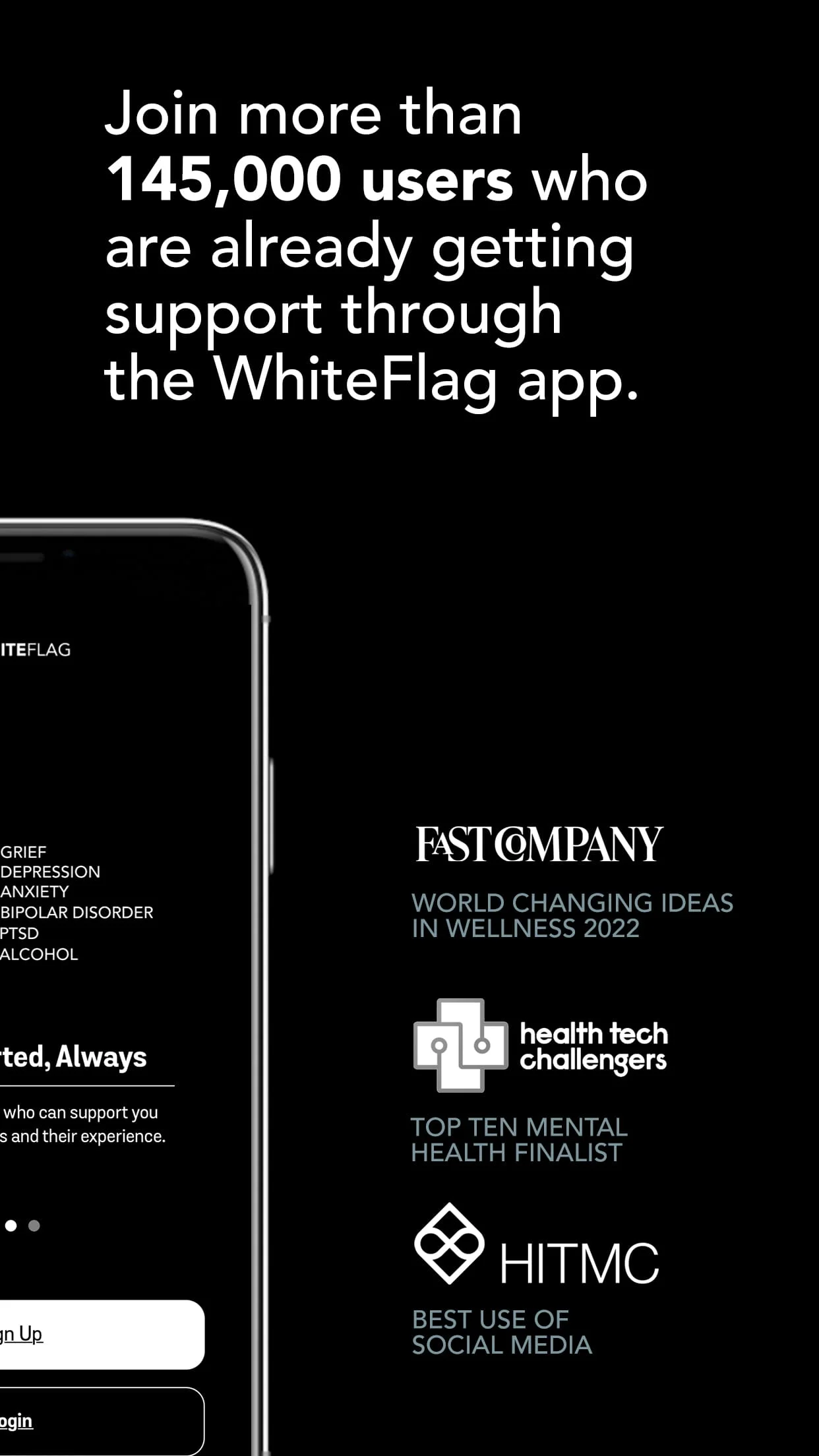 WhiteFlag: Mental Health Help Screenshot 2