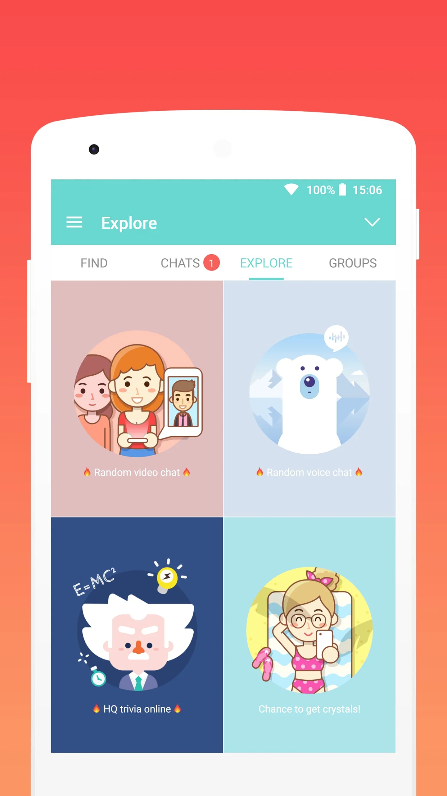 SayHi Chat Meet Dating People Screenshot 4