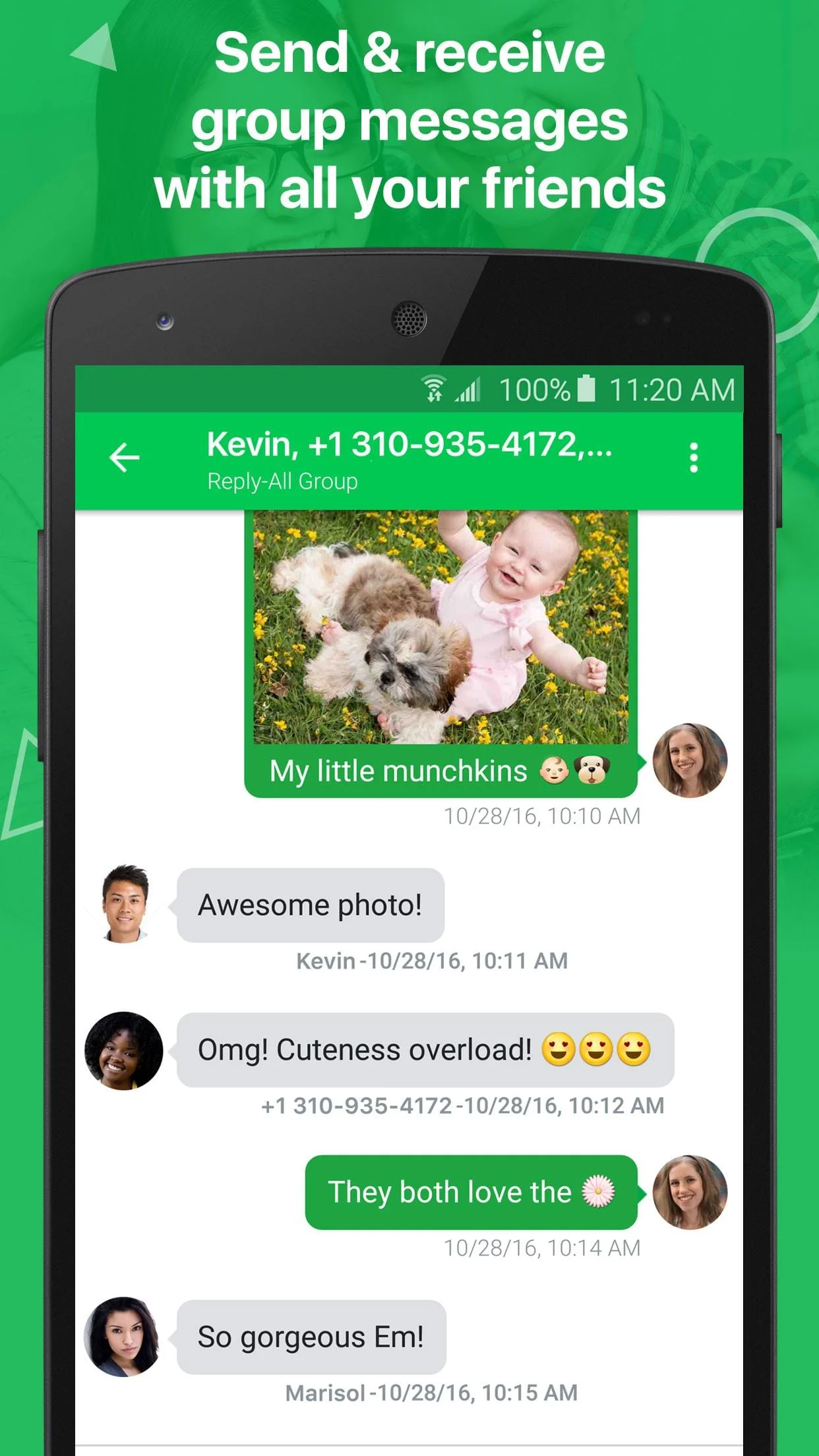 textPlus: Text Message + Call Screenshot 3
