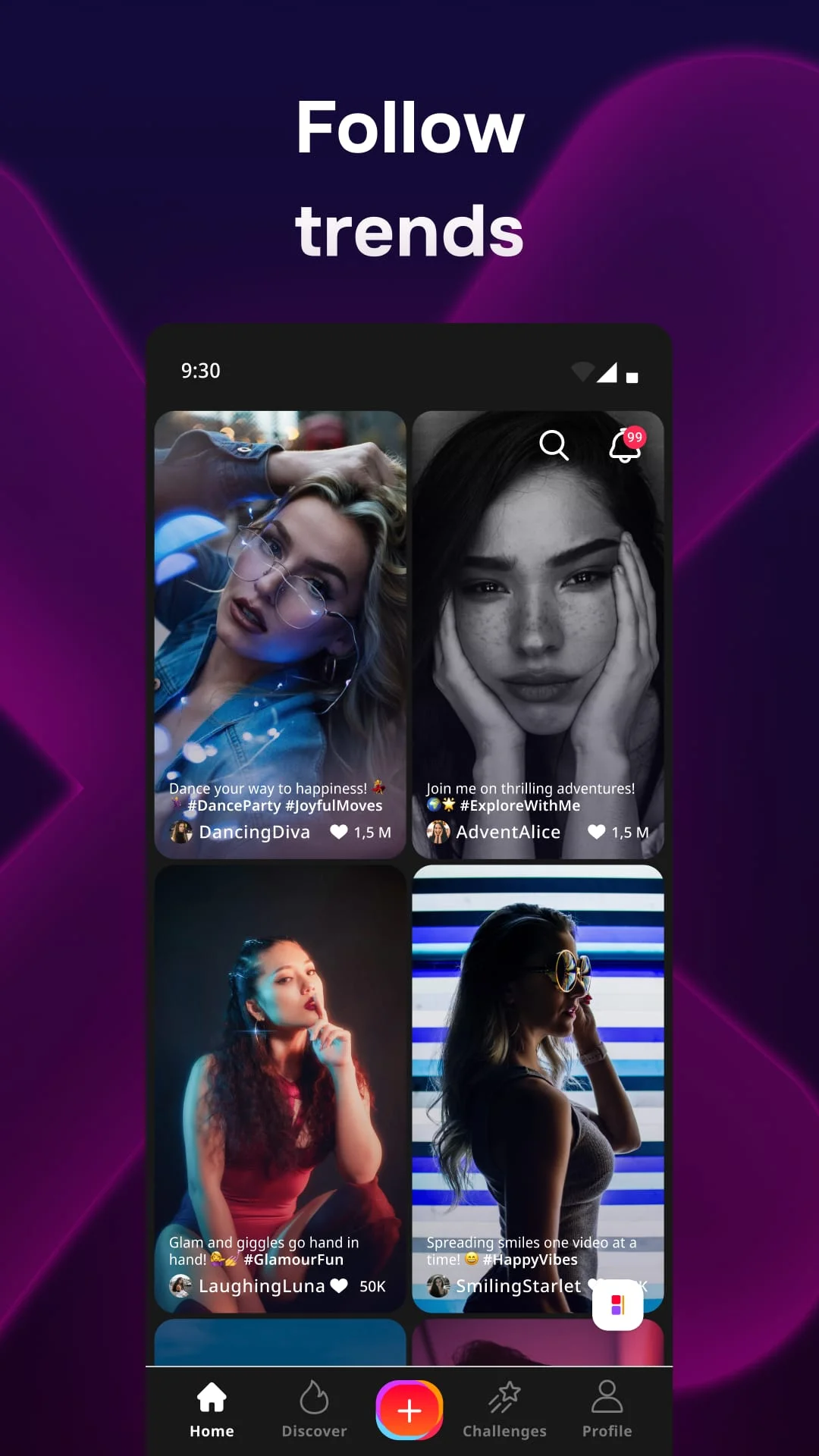 Shorts VotTak: Short Video App Screenshot 2