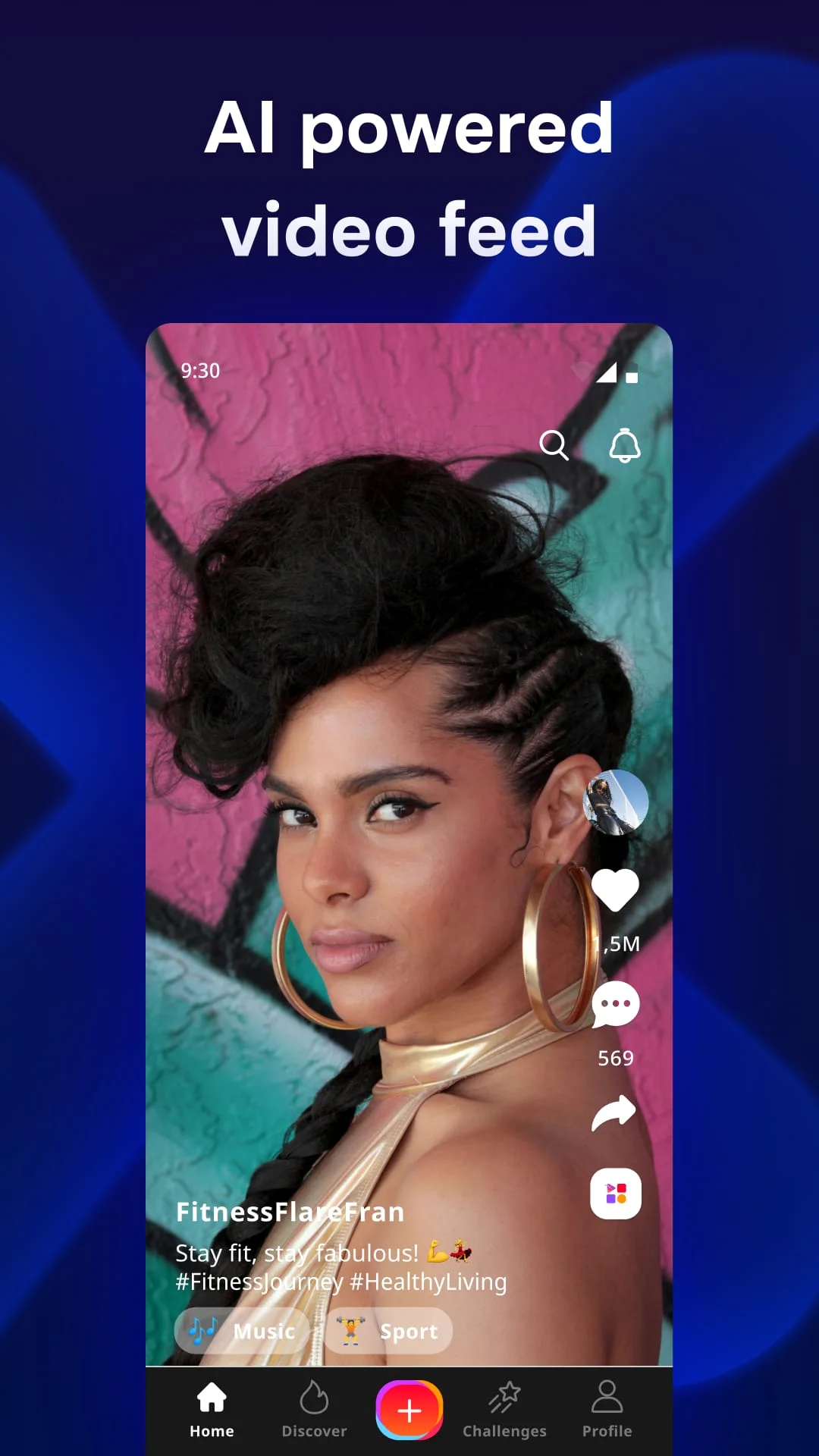 Shorts VotTak: Short Video App Screenshot 3