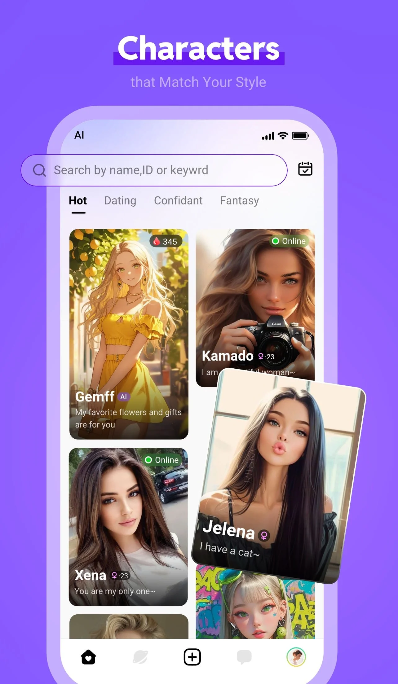 Linky AI: Chat, Play, Connect Screenshot 2